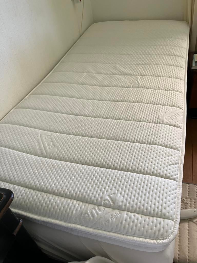 Topper Tencel Dekmatras 210 - 90 cm  7 cm, Huis en Inrichting, Slaapkamer | Matrassen en Bedbodems, 90 cm, Eenpersoons, 210 cm