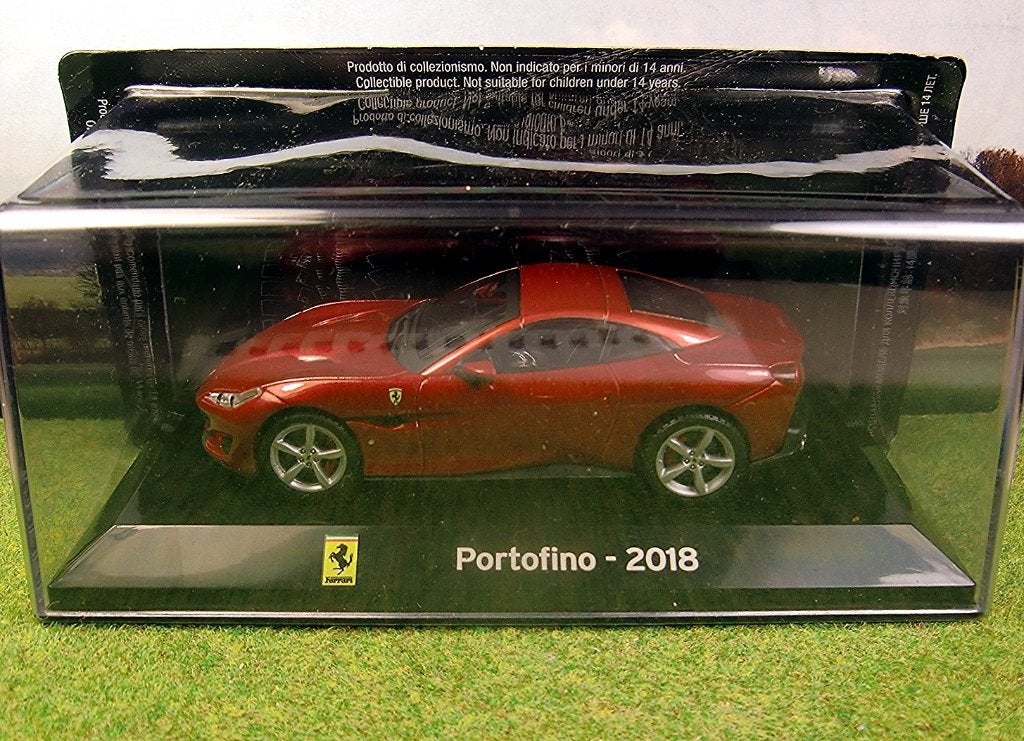 (42) Ferrari Portofino van Ferrari Collection 1/43, Hobby en Vrije tijd, Modelauto's | 1:43, Nieuw, Auto, Overige merken, Ophalen of Verzenden