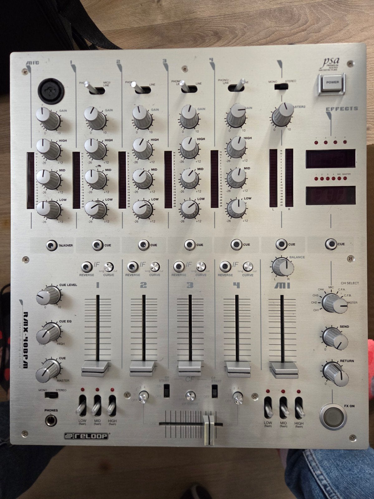 Reloop RMX-40 BPM DJ-mixer - Zo goed als nieuw, Ophalen of Verzenden, Zo goed als nieuw, Dj-set, Reloop