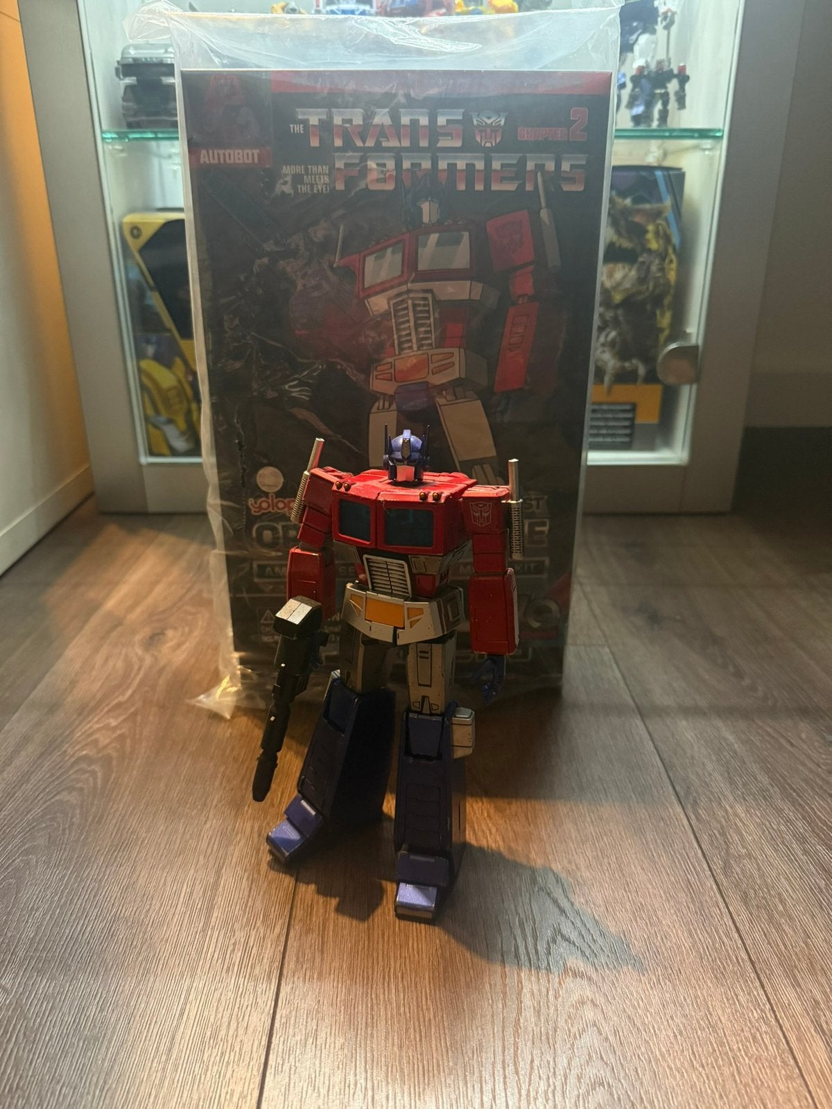 Yolopark Transformers: G1 AMK Pro Series Optimus Prime, Verzamelen, Transformers, G1, Ophalen of Verzenden, Zo goed als nieuw