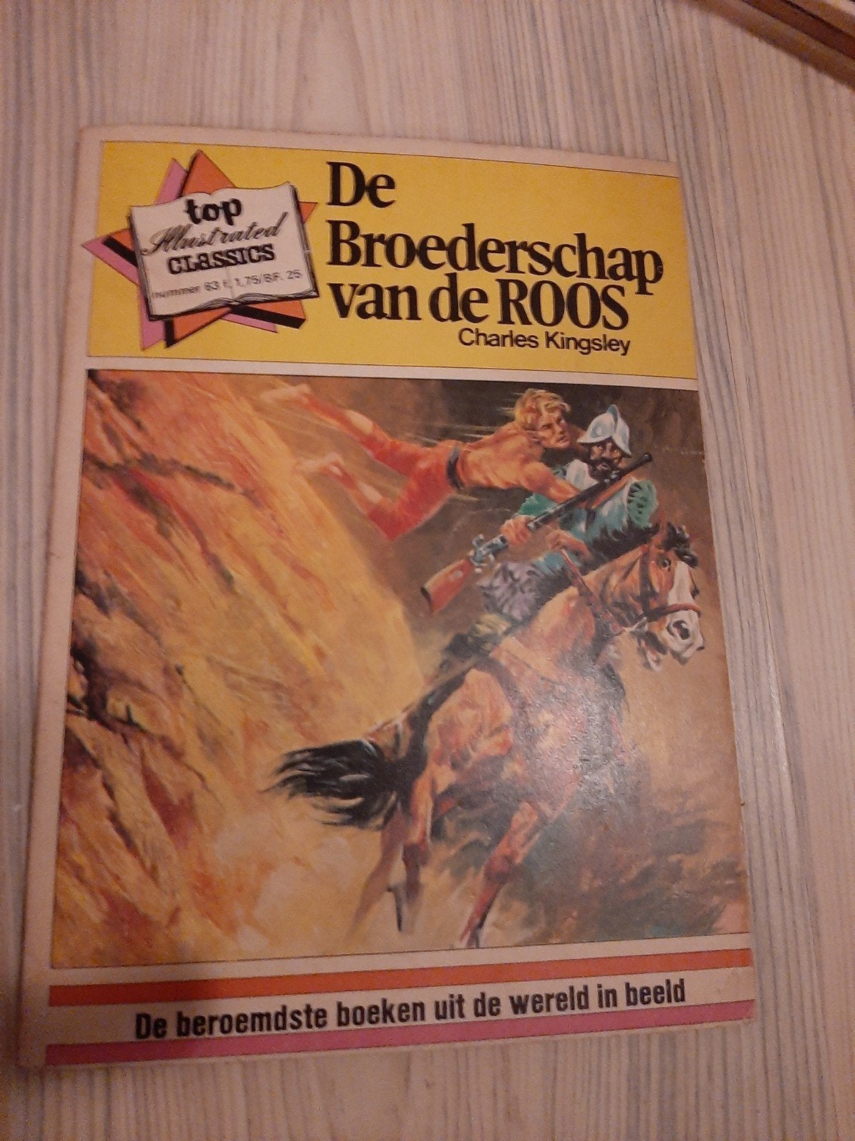Top Illustrated Classics - De Broederschap van de Roos, Ophalen of Verzenden, Gelezen, Charles Kingsley, Nederland