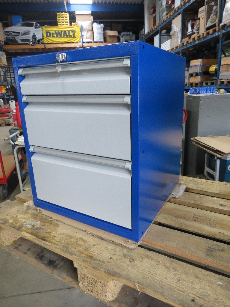 werkbank onderbouw ladenkast met 3 lades incl sleutels, Doe-het-zelf en Verbouw, Werkbanken, Ladenkast, Ladenkast.com, Nieuw, Zandhaarweg