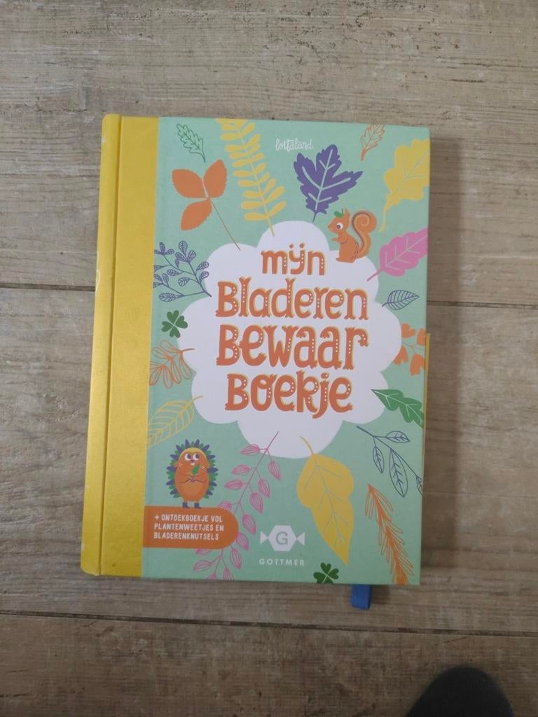 Mijn Bladeren Bewaar Boekje - Ontdek en Knutsel, Ophalen of Verzenden, Zo goed als nieuw, Gottmer, Non-fictie