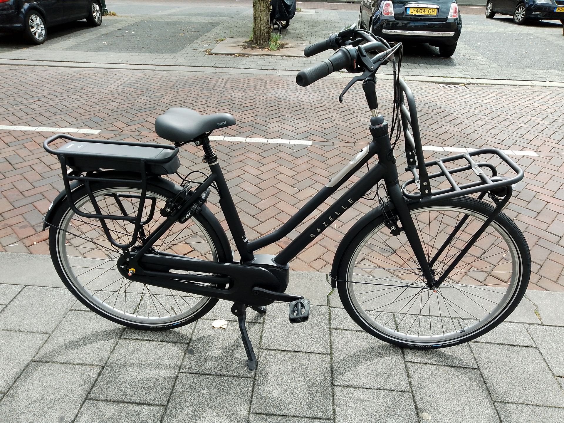 Gazelle Heavy Duty d54 elektrische transportfiets Bosch m.m., -, -, Zo goed als nieuw, 51 tot 55 cm