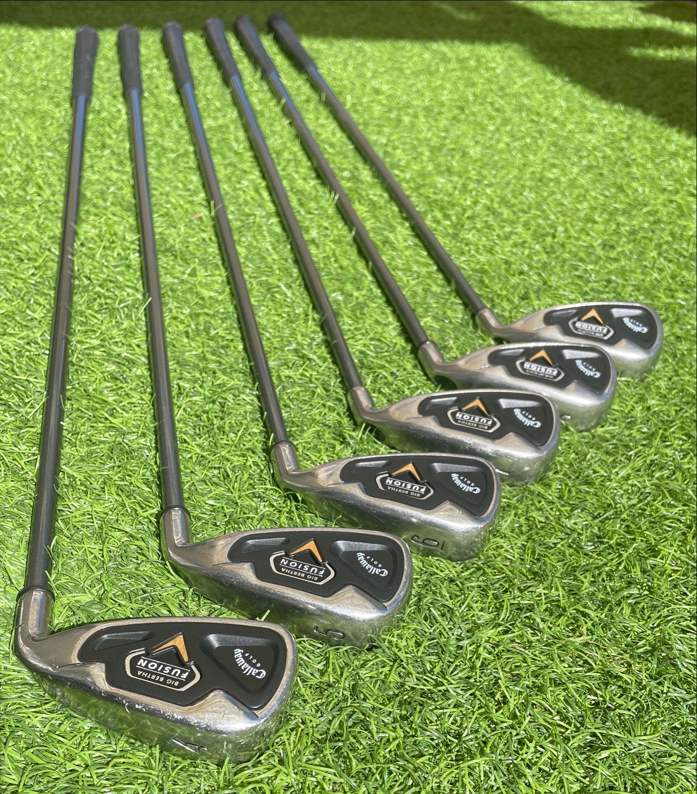 Callaway Big Bertha Fusion 4-9, Ophalen of Verzenden, Gebruikt, Set, Callaway