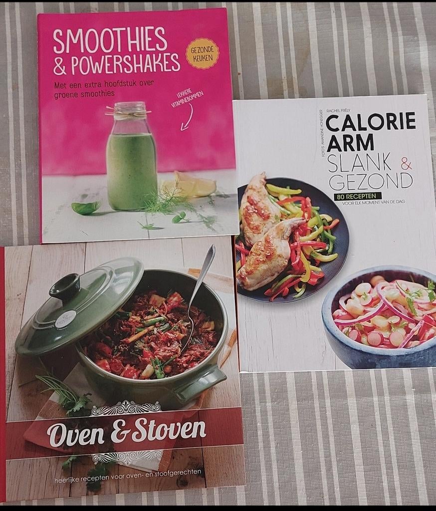Receptenboeken: Smoothies, Caloriearm & Oven/Stoven, Gelezen, Hoofdgerechten, Ophalen of Verzenden, Gezond koken