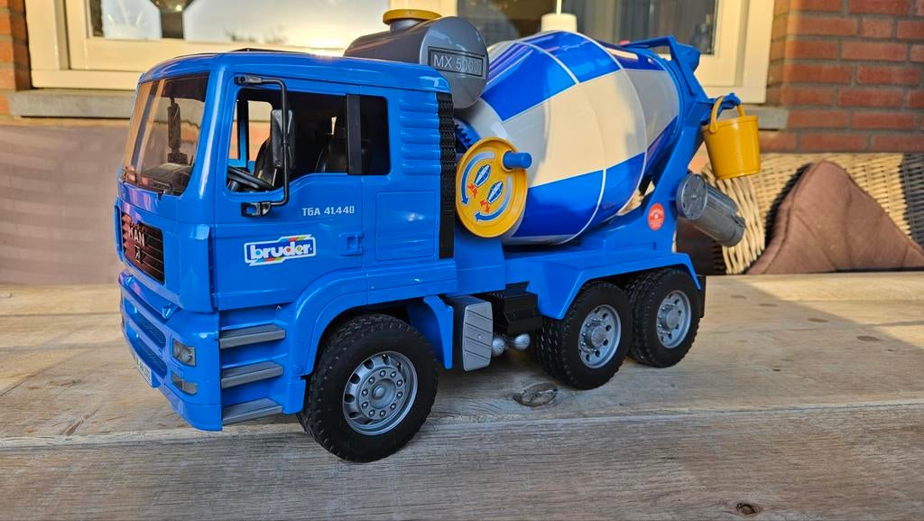 Bruder beton mixer cement wagen, Ophalen of Verzenden, Zo goed als nieuw