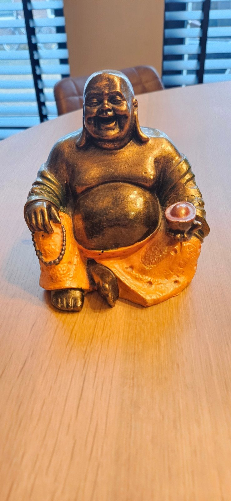 BOEDDHA BEELDJE, Ophalen