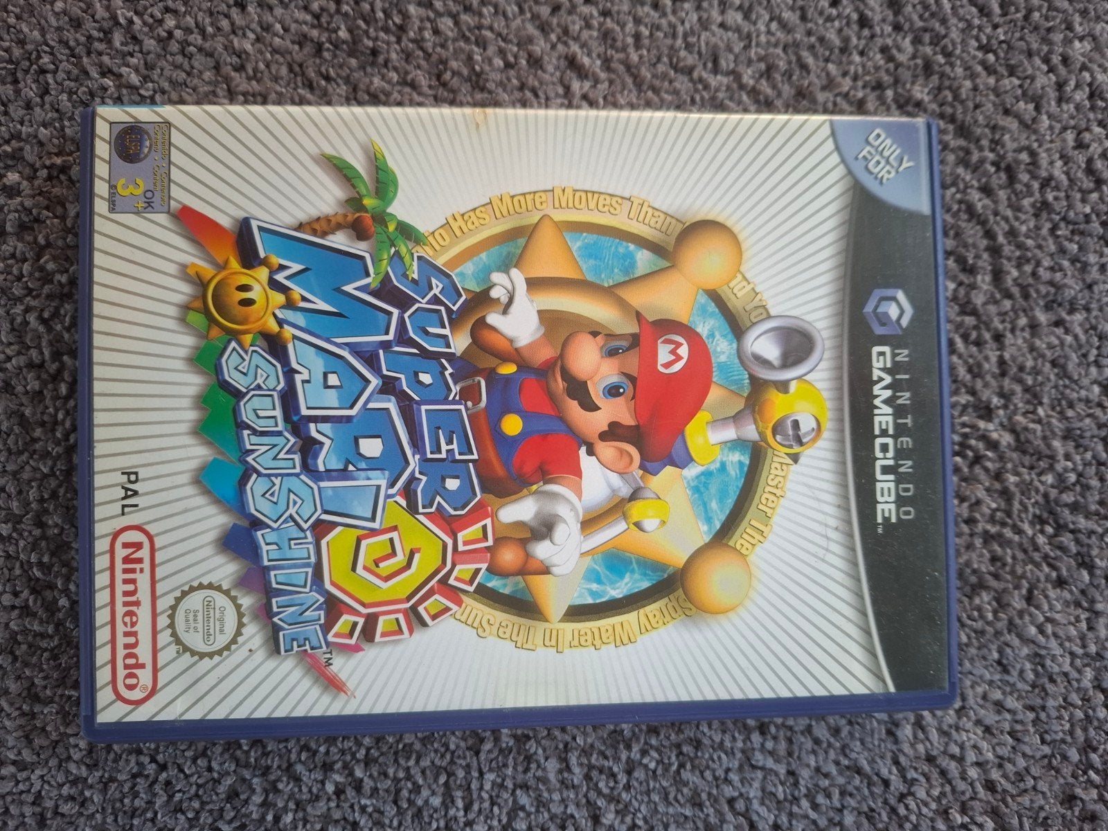 Super Mario Sunshine - Nintendo GameCube, Spelcomputers en Games, Ophalen of Verzenden, Gebruikt, Wit, Met 1 controller