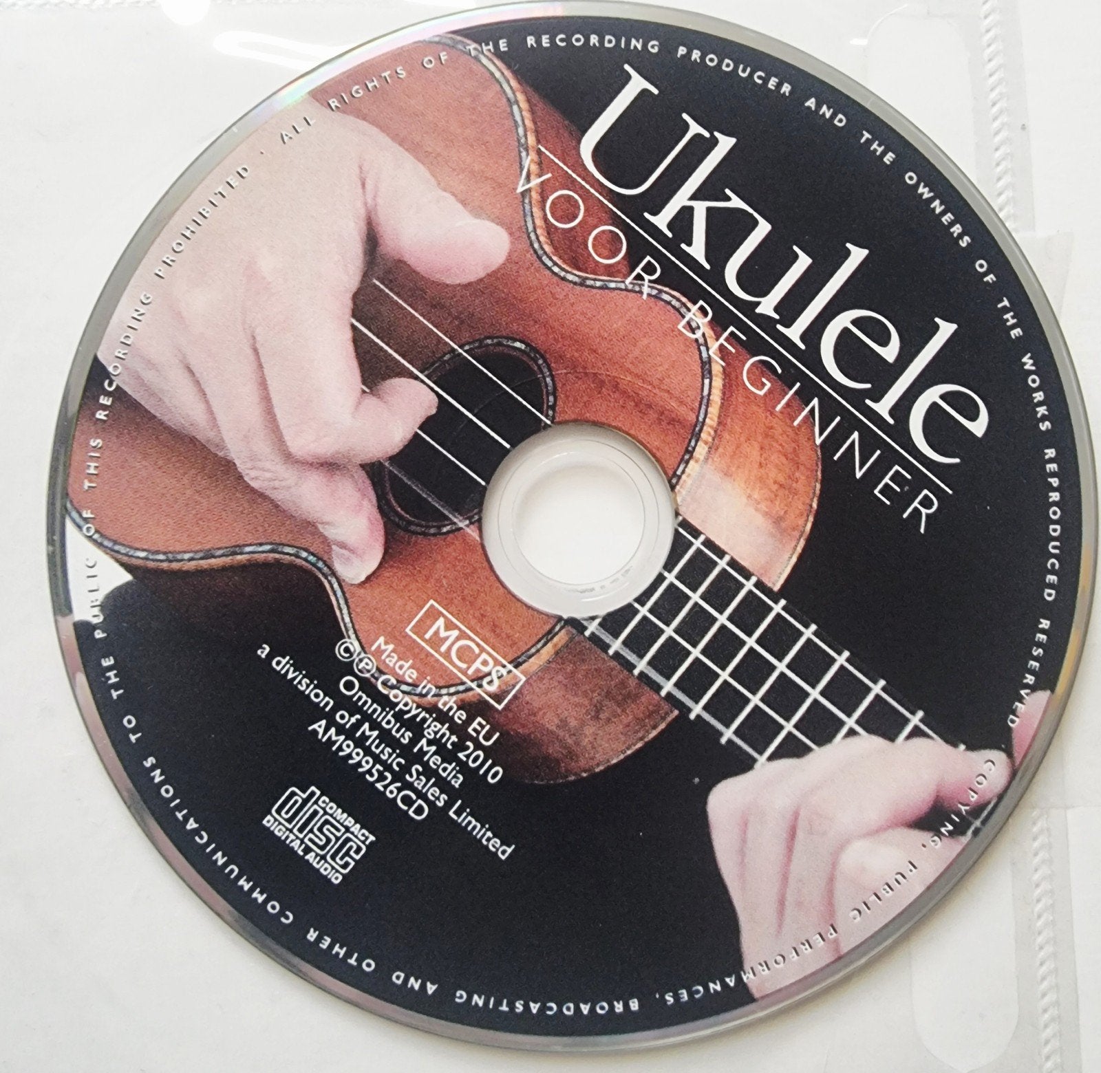 Ukulele voor Beginner - Complete Gids met CD DIv44, Gebruikt, Verzenden, Les of Cursus, Overige instrumenten