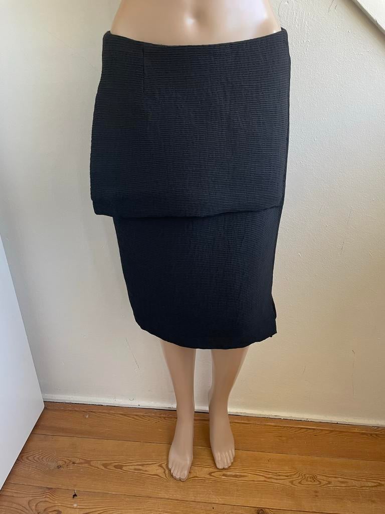 Annette Görtz rok zwart crinkle maat 38 M, Kleding | Dames, Rokken, Maat 38/40 (M), Zwart, Ophalen of Verzenden, Zo goed als nieuw