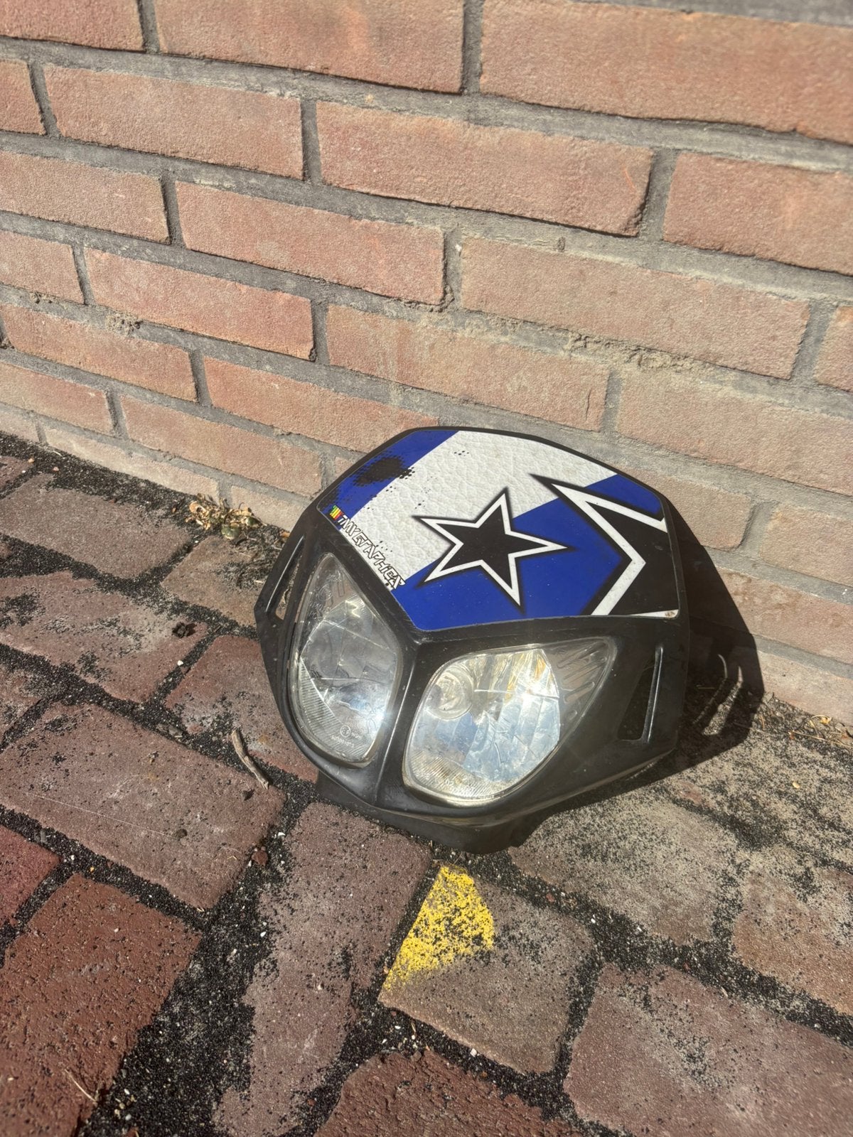 Derbi senda koplamp met kap, Ophalen of Verzenden, Gebruikt, Overige typen
