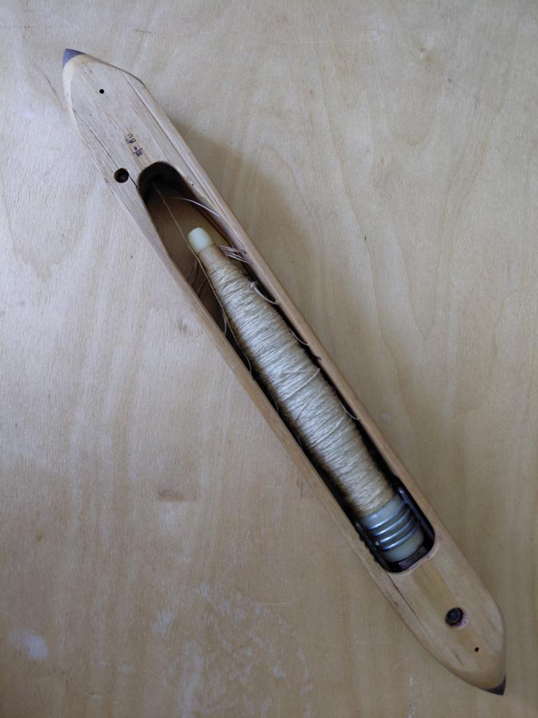 Houten Weefspoel met Garen -, Ophalen, Gebruikt, Overige typen