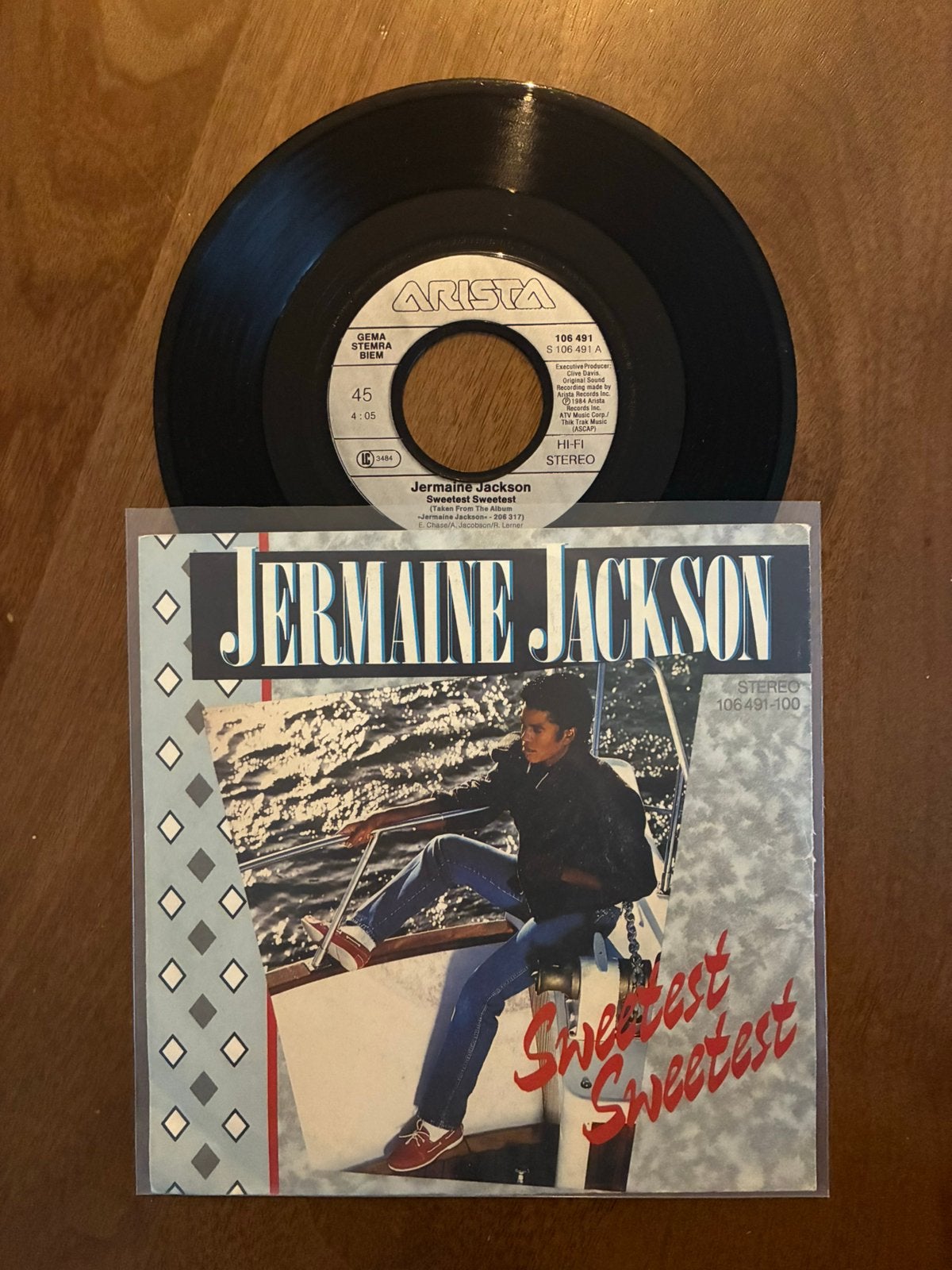 Jermaine Jackson - Sweetest sweetest, Cd's en Dvd's, Vinyl Singles, Ophalen of Verzenden, 7 inch