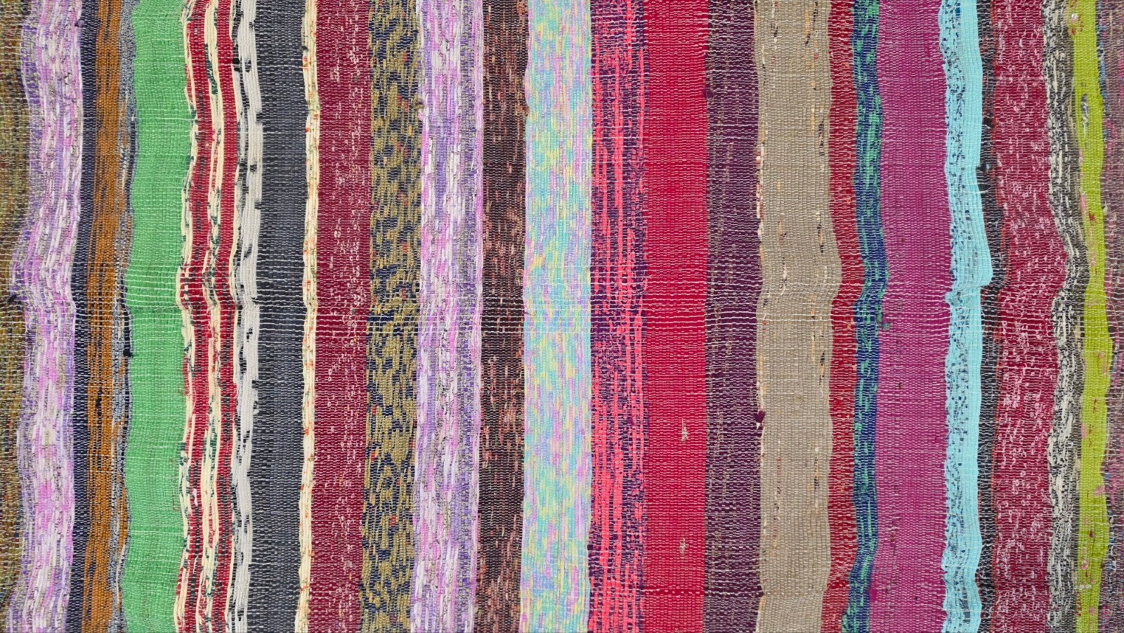Handgemaakt modern oosters Boho Beach tapijt India 115x170cm, 100 tot 150 cm, Bohemian, Eclectisch, Modern, Hype Safari, Ophalen of Verzenden