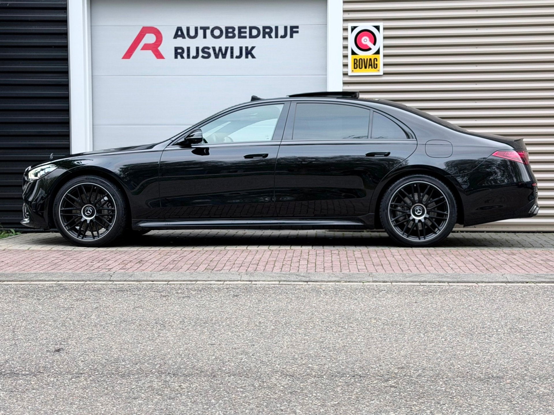 Mercedes-Benz S-klasse 580 e Lang AMG S63 Pano/Memory/360, Auto's, Automaat, Achterwielaandrijving, Gebruikt, Euro 6