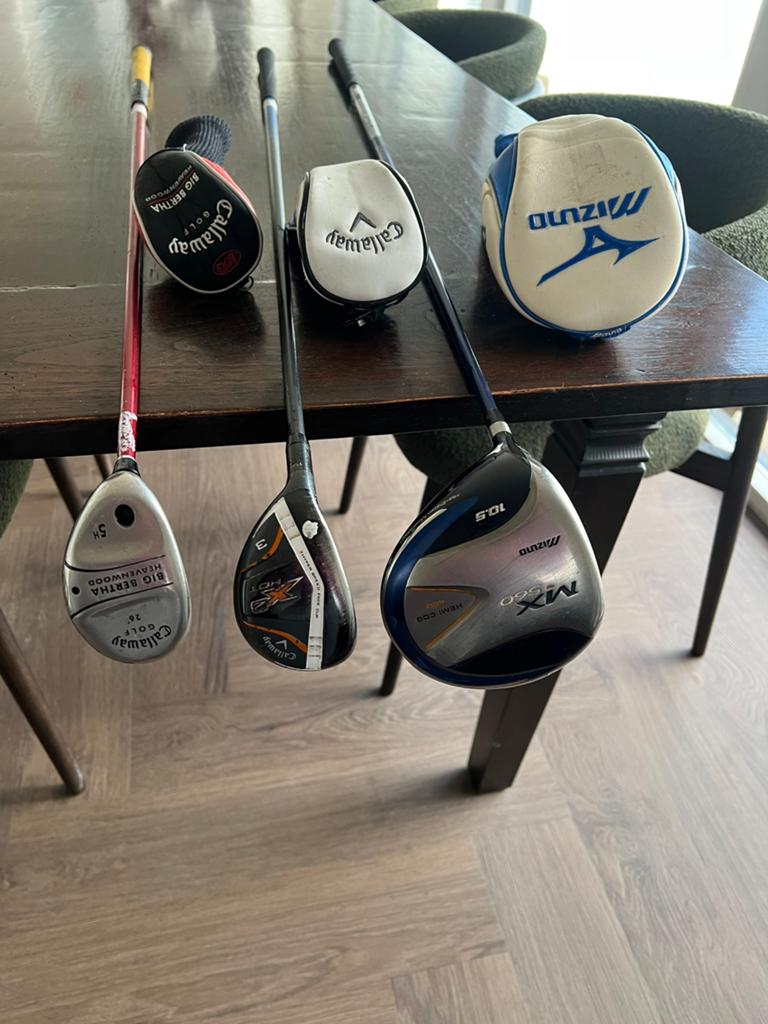 Golf set linkshandig, Ophalen of Verzenden, Zo goed als nieuw, Set, Mizuno
