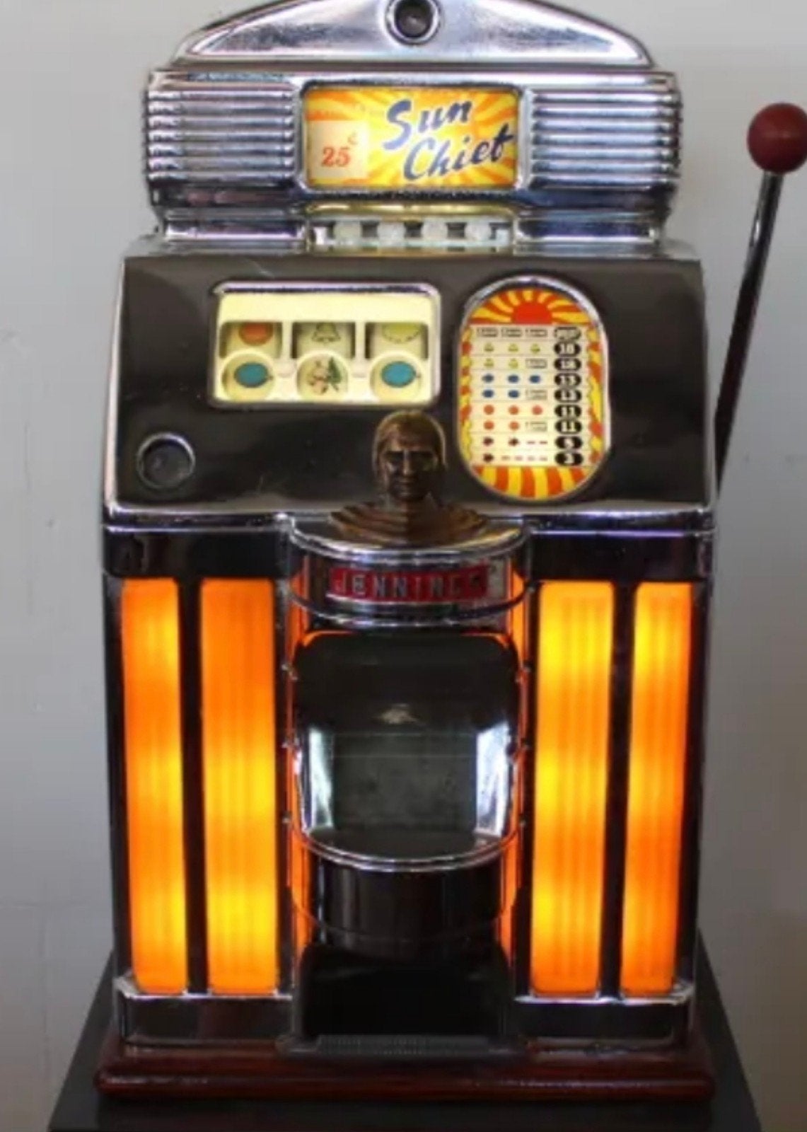 Collectie Jennings Slotmachines tegen opbod Auction., Ophalen, Gebruikt