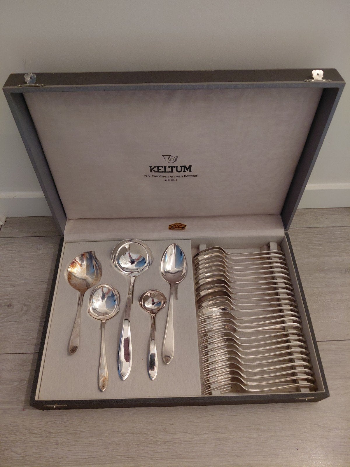 Originele Bestekset Keltum 12 persoons verzilverd, Ophalen of Verzenden