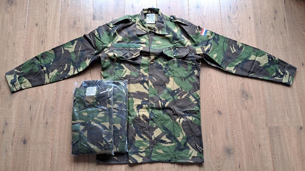 Overhemd gvt Woodland nieuw, Verzamelen, Militaria | Algemeen, Ophalen of Verzenden, Landmacht, Nederland, Kleding of Schoenen
