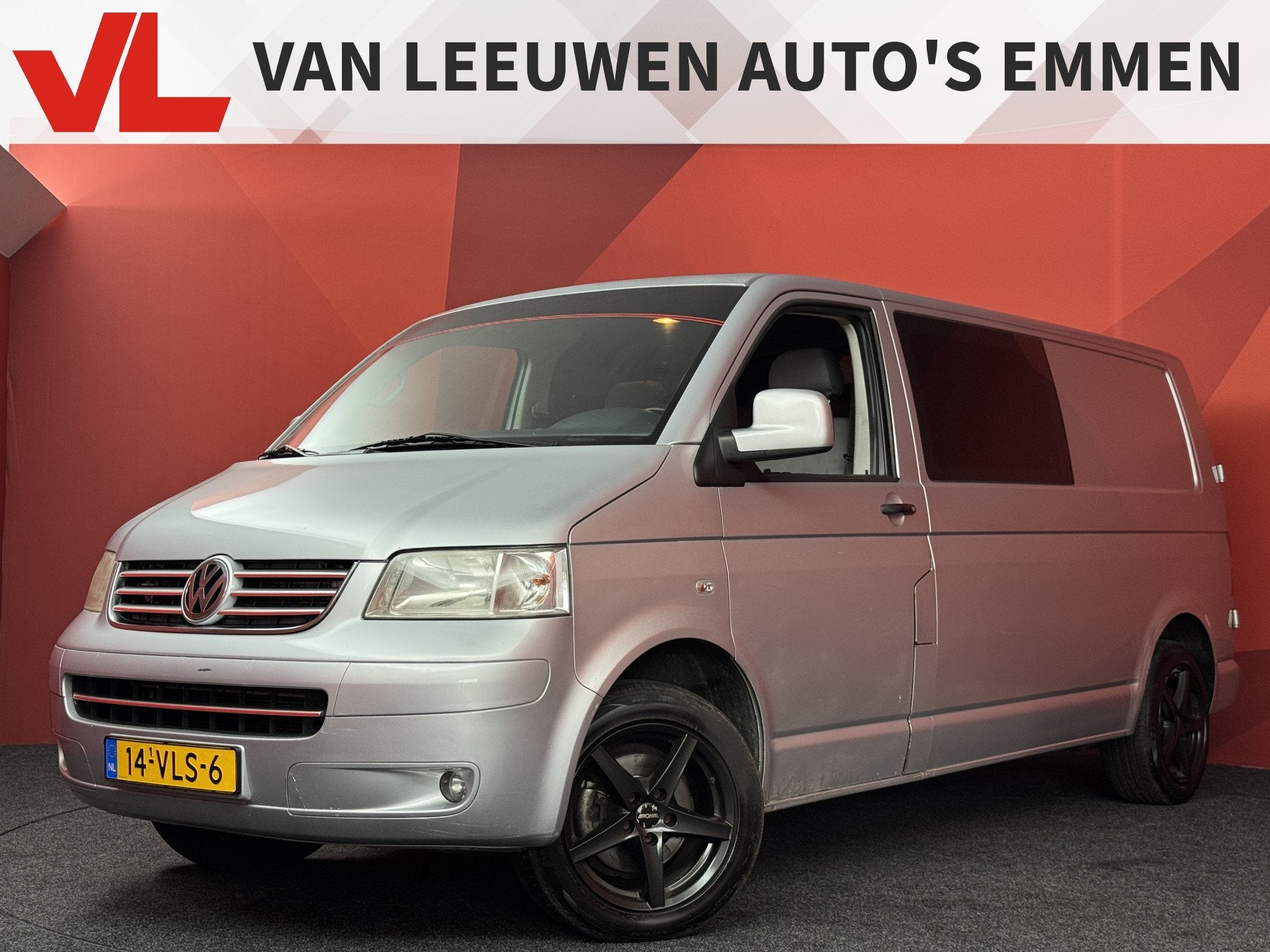 Volkswagen Transporter 2.5 TDI 340 4Motion MHD | Cruise Cont, Auto's, Bestelauto's, Stof, Gebruikt, Zwart, Volkswagen
