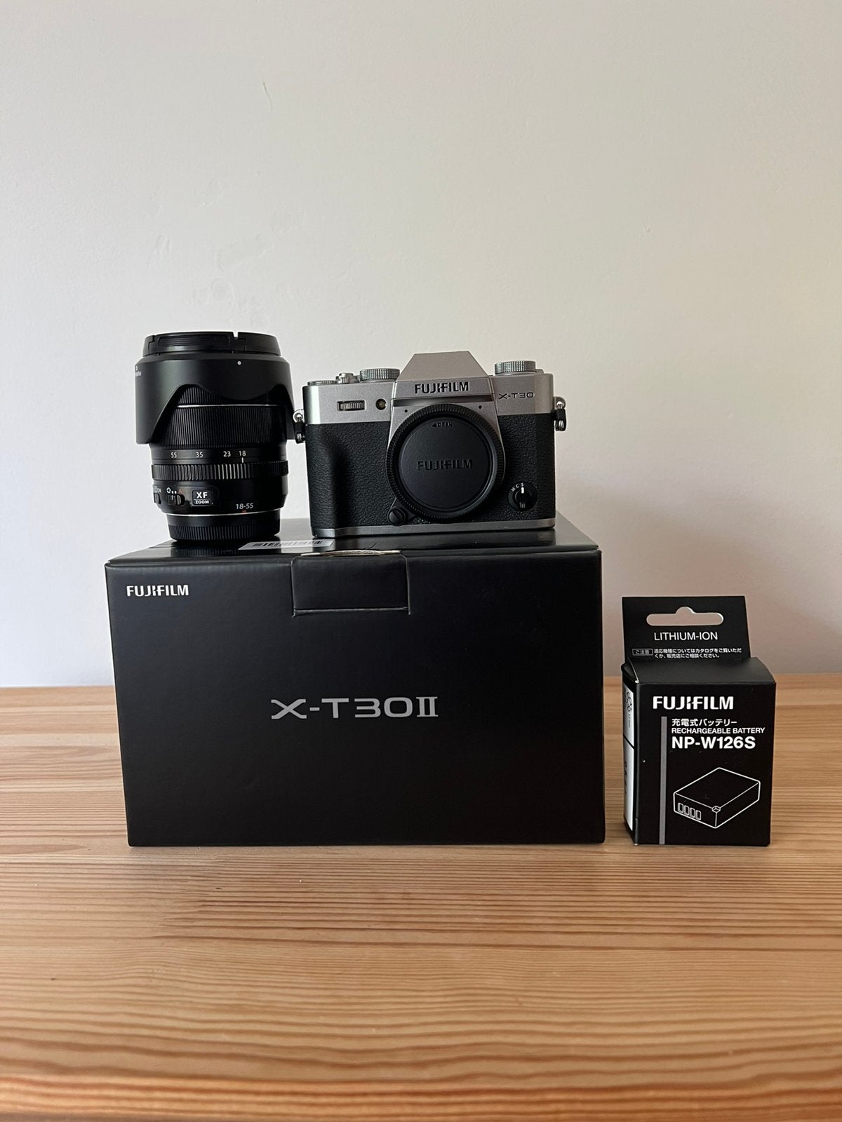 Fuji XT30 II & Fuji 18-55 f2.8/4, Ophalen, Gebruikt, Fujifilm, Geen optische zoom