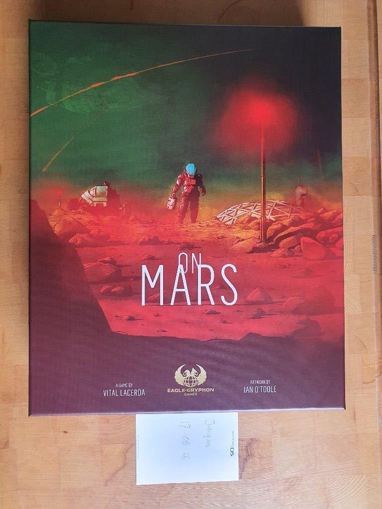 On Mars, Een of twee spelers, Ophalen of Verzenden, Nieuw, Eagle-Gryphon Games