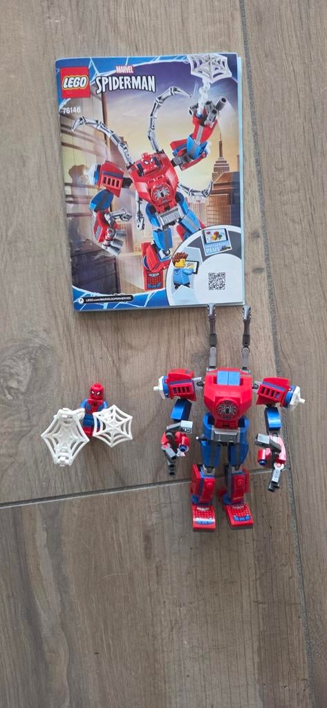 Lego spiderman 76146, Ophalen of Verzenden, Gebruikt, Complete set, Lego