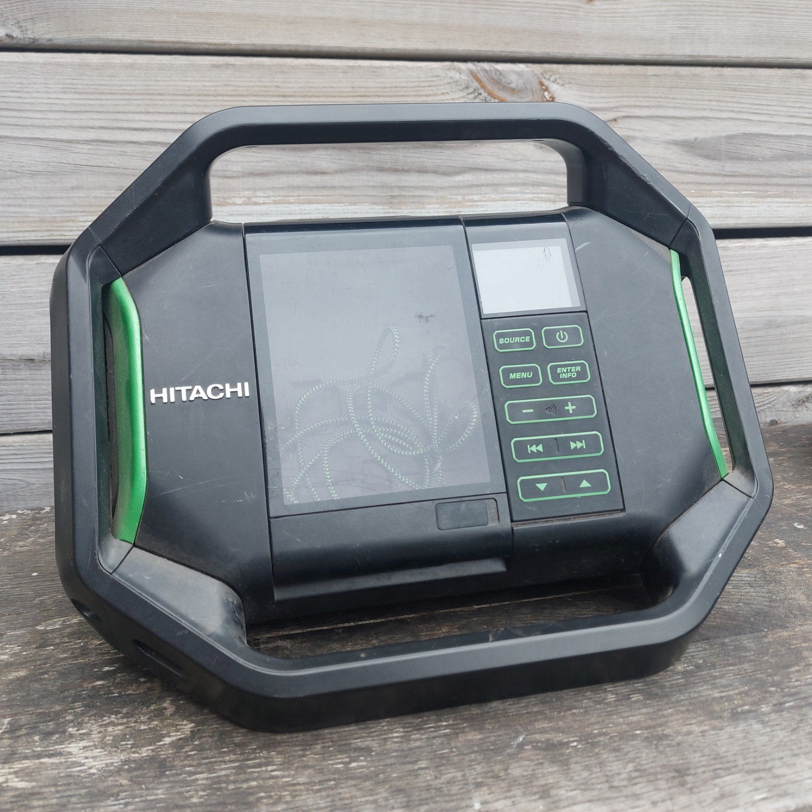 Hitachi Bouwradio, Ophalen of Verzenden, Gebruikt