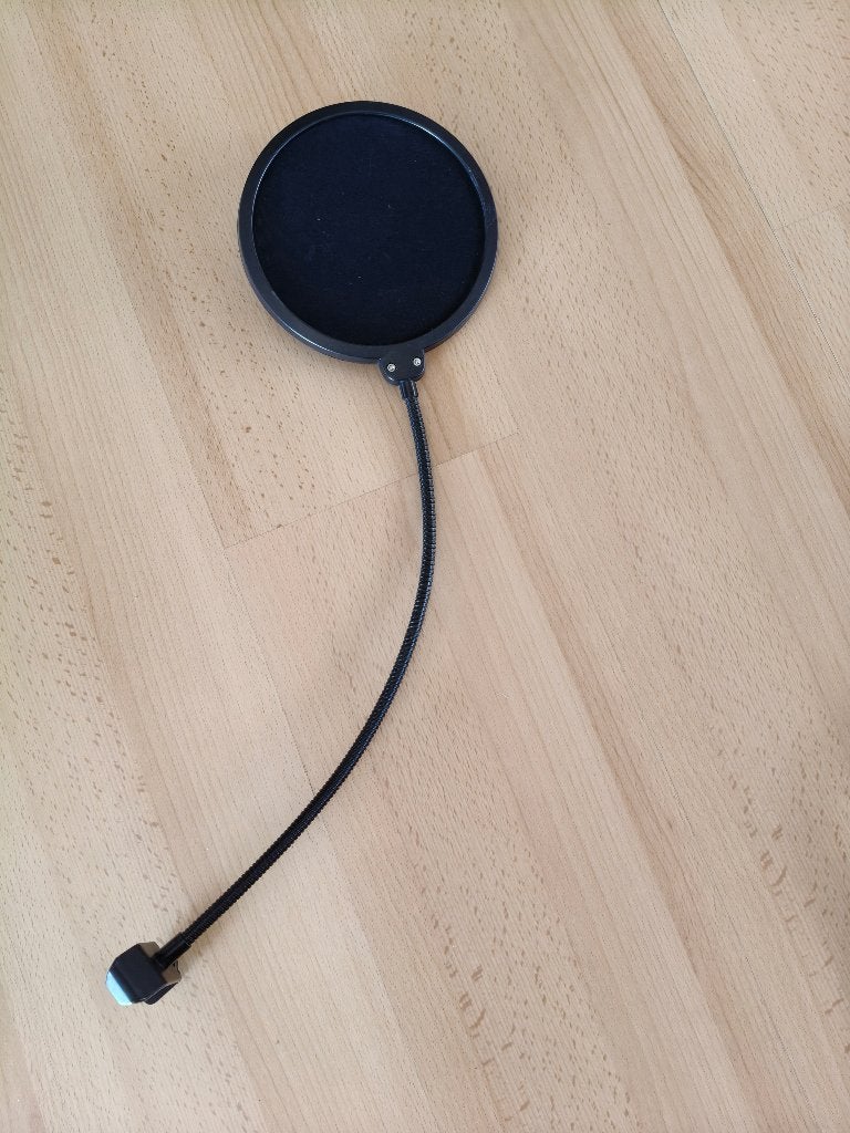Popfilter voor microfoon(zgan), Ophalen of Verzenden, Zo goed als nieuw, Studiomicrofoon