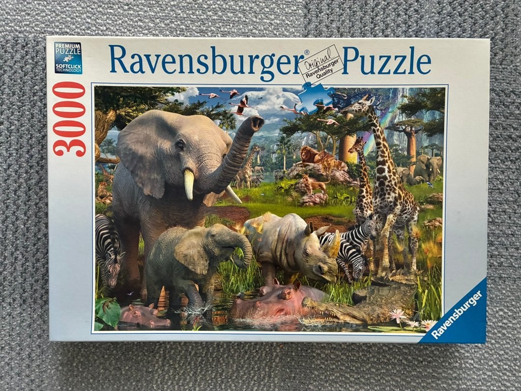 Ravensburger puzzel 3000 (2998) stukjes, Ophalen of Verzenden, Meer dan 1500 stukjes, Zo goed als nieuw
