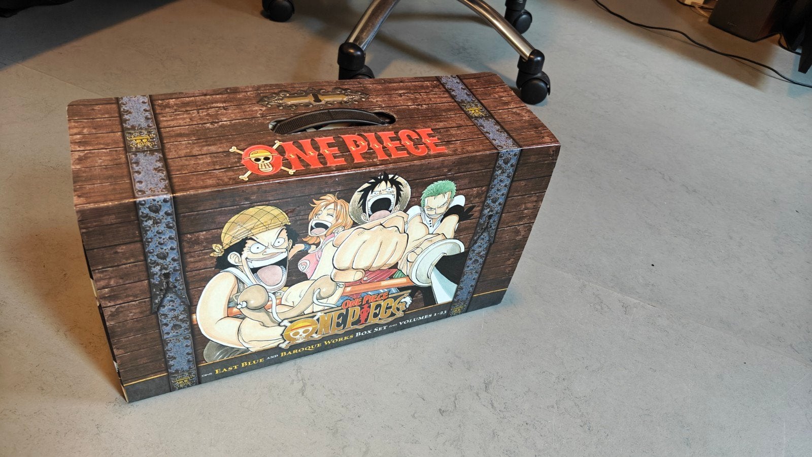 One Piece - Boxset 1 (volume 1 t/m 23), Boeken, Gelezen, Eiichiro Oda, Ophalen of Verzenden, Meerdere stripboeken
