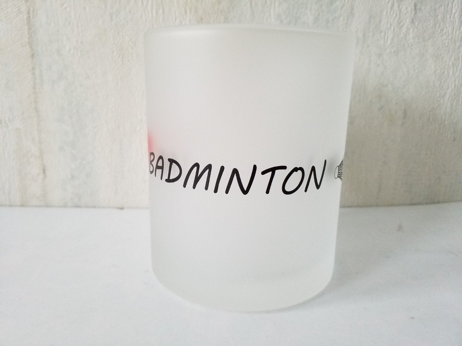 Mok I ❤️ Badminton🏸, Ophalen, Zo goed als nieuw, Overige typen