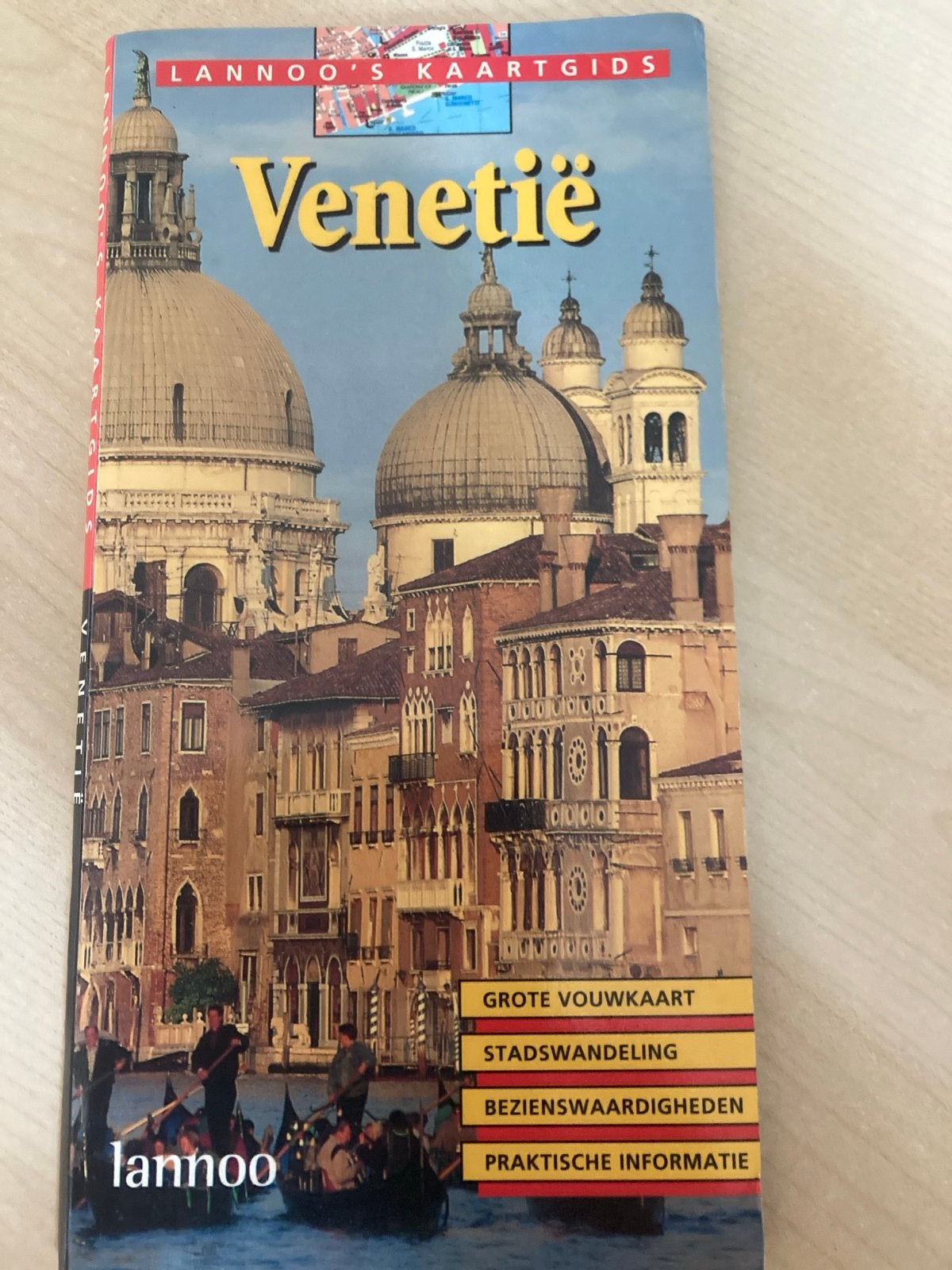 Lannoo's Kaartgids Venetië - Handige Reisgids, Boeken, Overige merken, Europa, Ophalen of Verzenden, Zo goed als nieuw