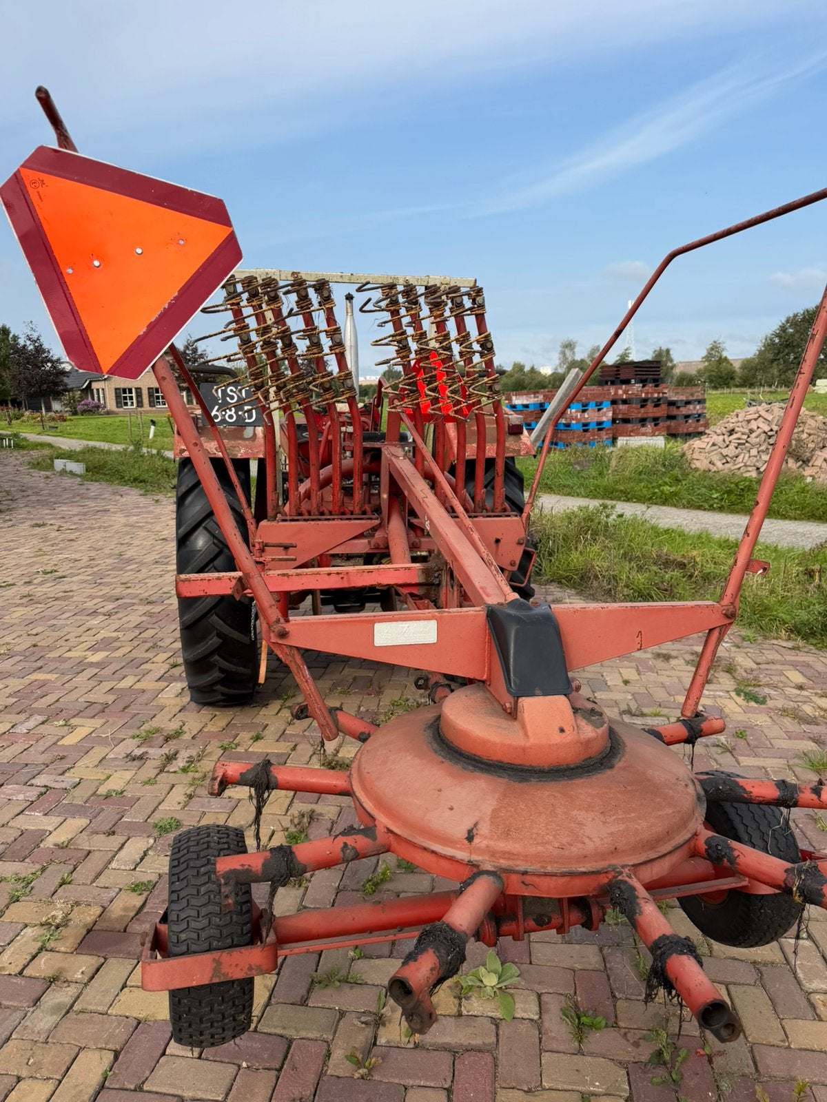 Hooihark met afneembare armen hark niemeyer rs-330, Ophalen, Weidebouw