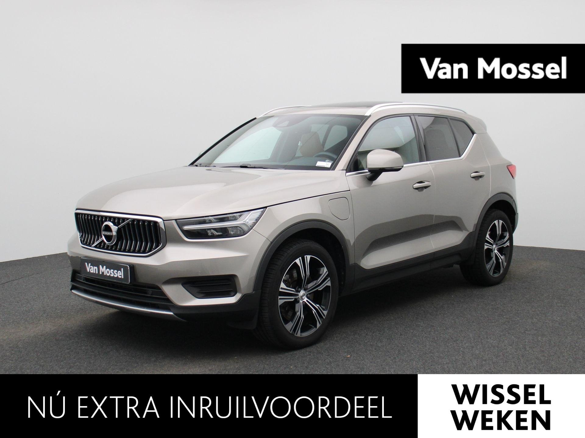Volvo XC40 T4 PHEV Inscription Aut. | PANORAMADAK | LEER | C, Auto's, 12 maanden, Stof, Plug-in hybride, Emergency brake assist