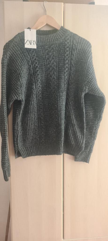 Zara Trui Grijs Maat 164 (13-14 jaar) Nieuw met label, Kinderen en Baby's, Kinderkleding | Maat 164, Jongen of Meisje, Trui of Vest