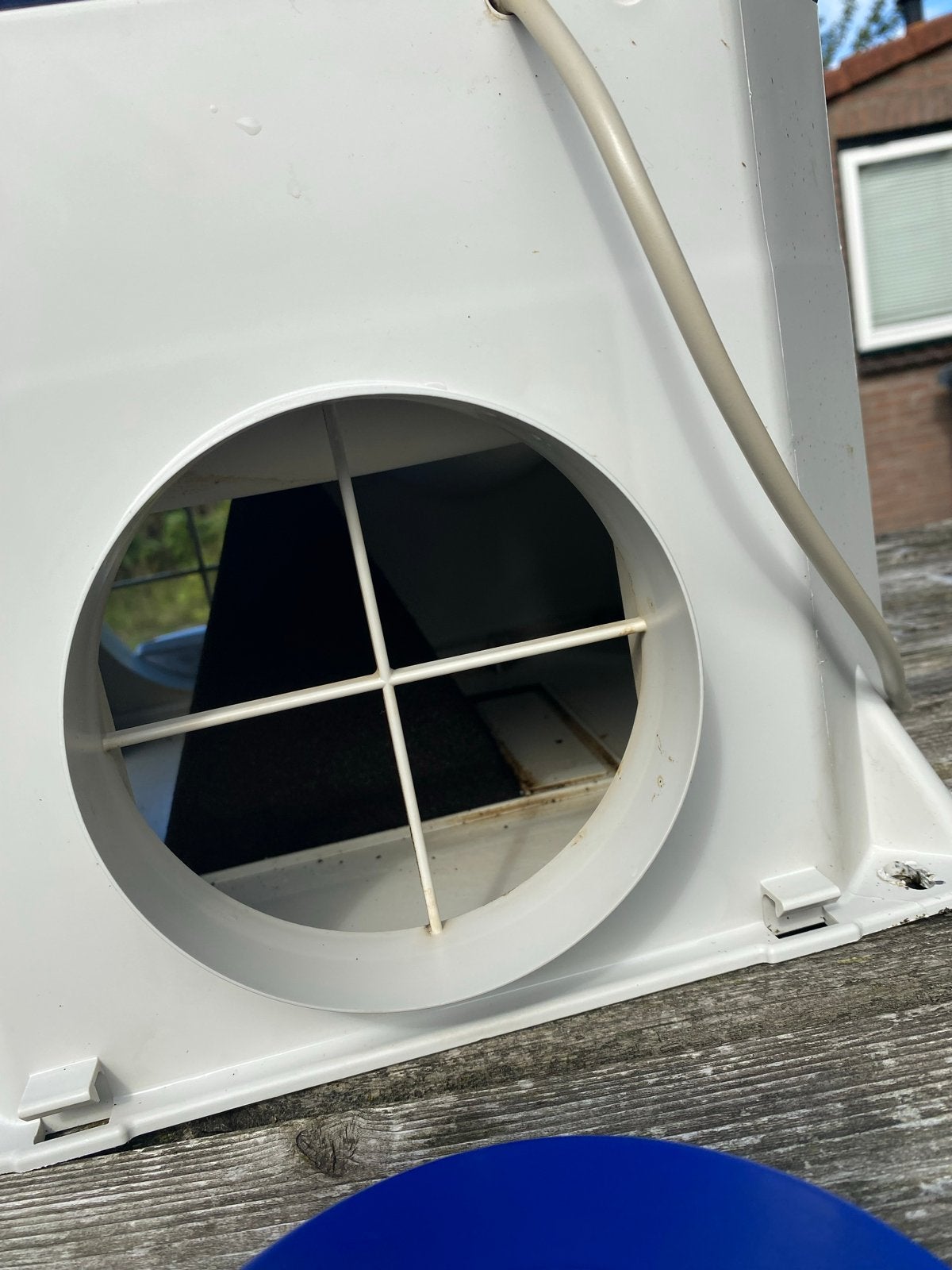 Itho CVE ECO 2E Ventilatiebox met Afstandsbediening, Ophalen of Verzenden, Gebruikt, Ventilator en Afzuiger