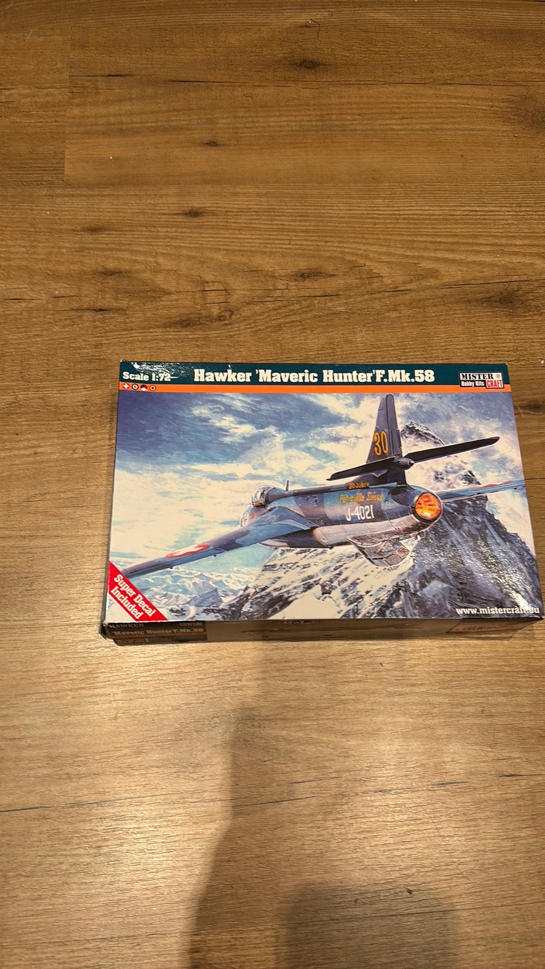 1/72 Hawker Hunter Nld Luchtmacht KLu decals dutch bouwdoos, Overige merken, 1:72 tot 1:144, Nieuw, Ophalen of Verzenden
