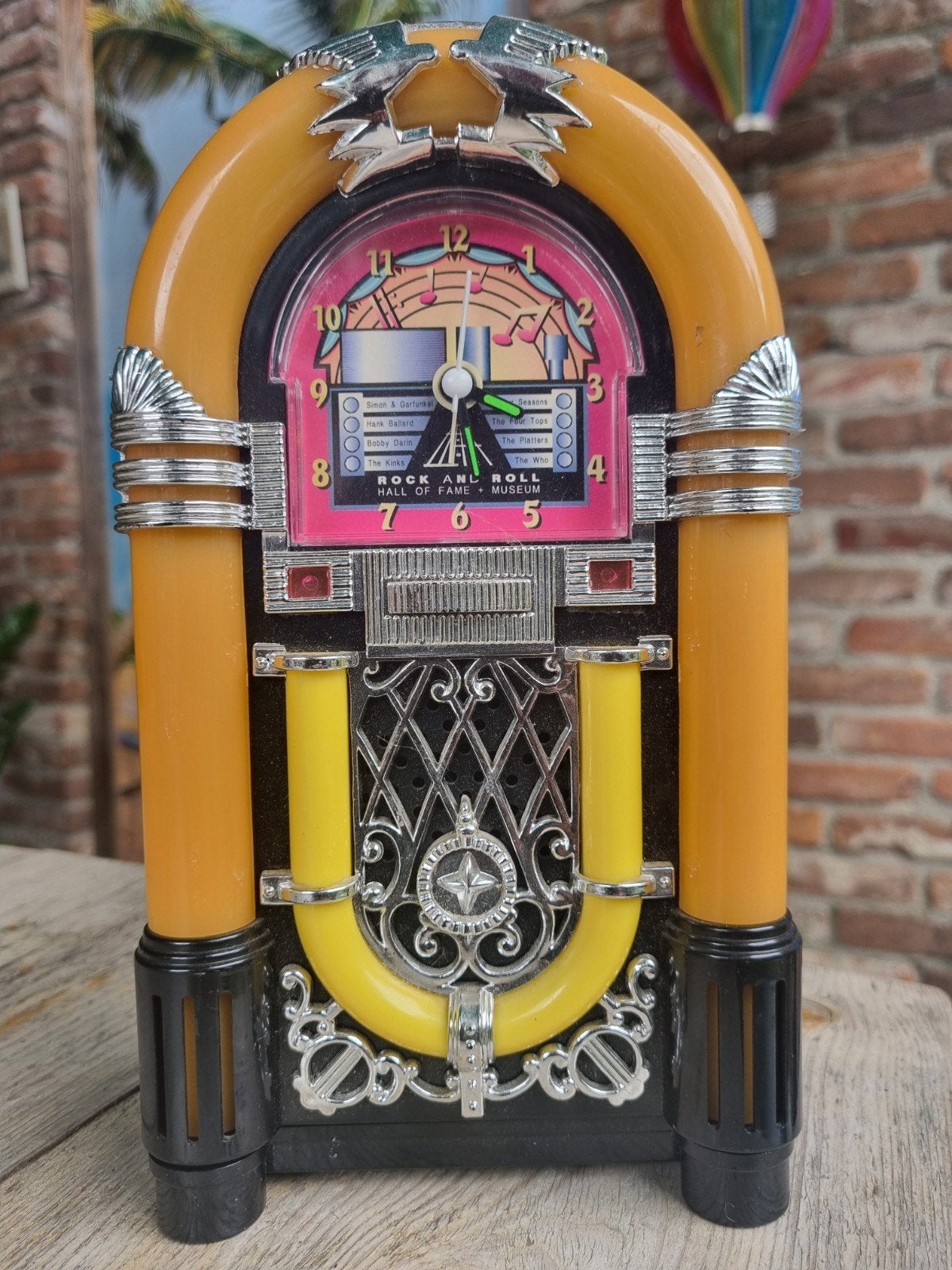 Jukebox klok - Rock 'n Roll Hall of Fame Museum, Ophalen of Verzenden, Gebruikt, 1970 tot heden, Overige merken