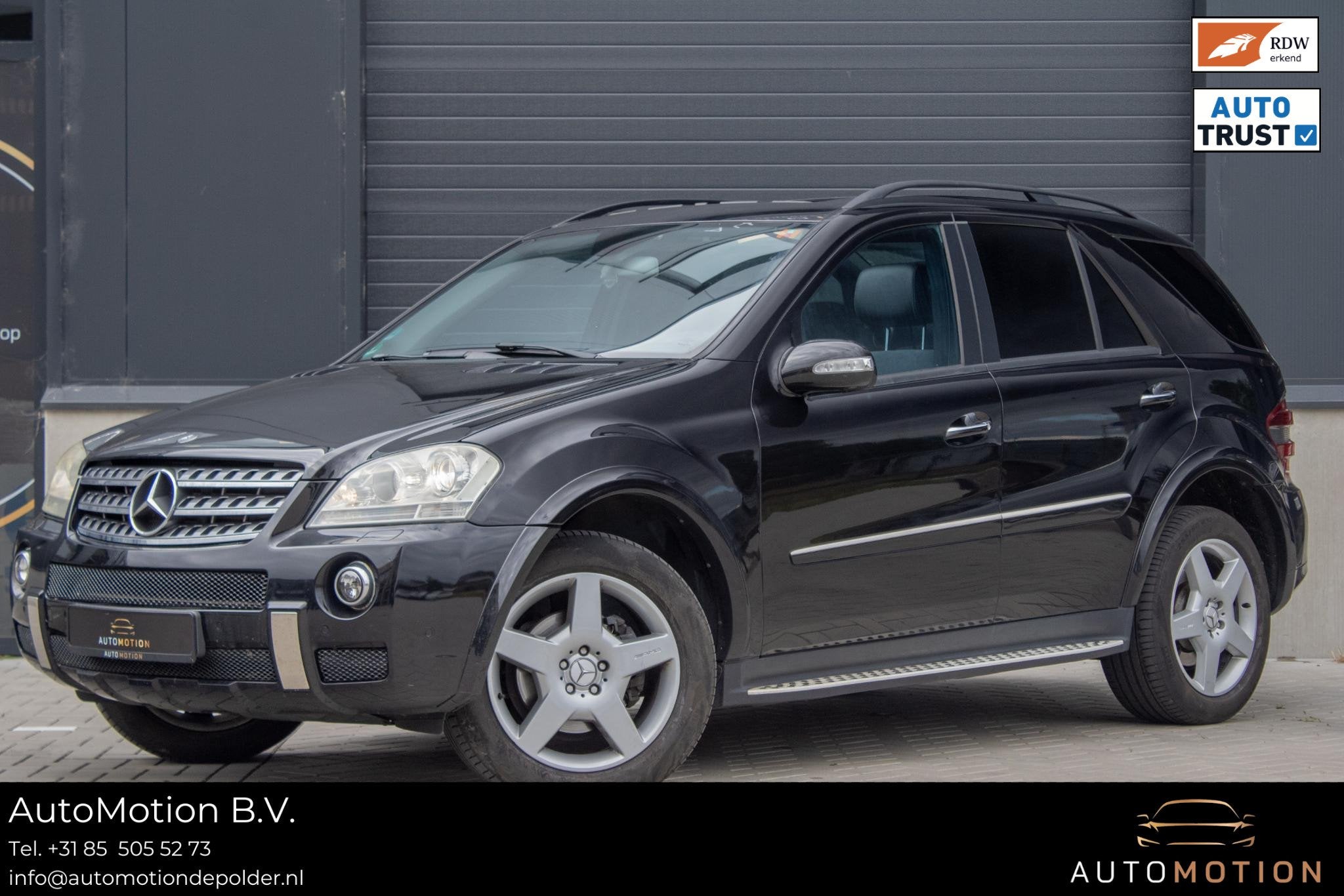 Mercedes-Benz M-klasse ML 320 CDI LUCHTVERING PANO TREKHAAK, Auto's, Automaat, Dealer onderhouden, Gebruikt, Met garantie (alle)