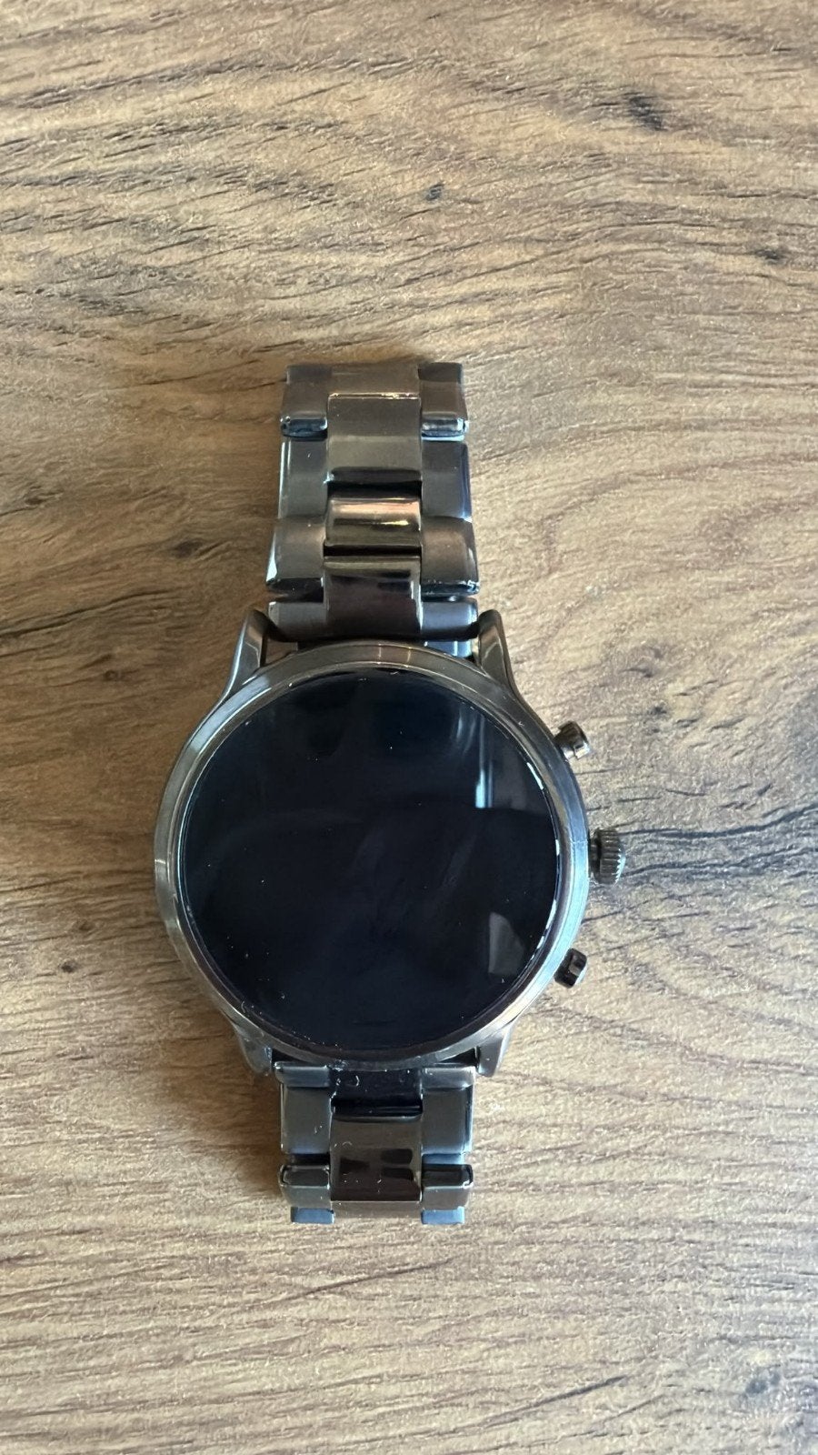 Fossil Carlyle Gen 5 FTW4024 Grijs Smartwatch, Sieraden, Tassen en Uiterlijk, Fossil, Hoogte, Ophalen of Verzenden, Zo goed als nieuw