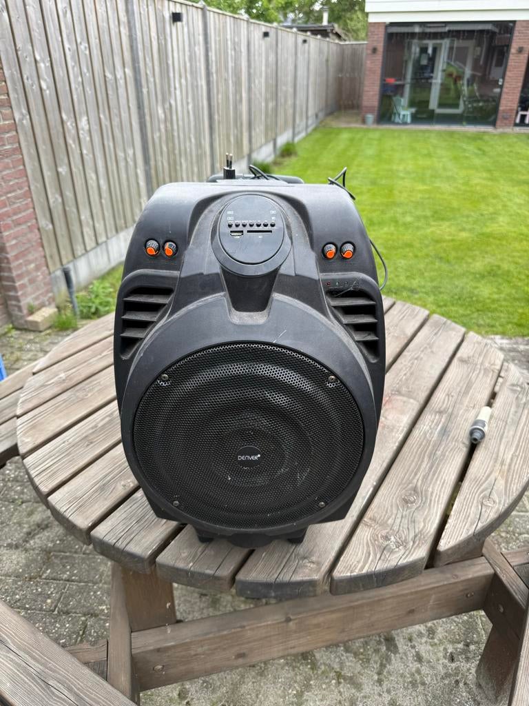 Denver draagbare speaker, Audio, Tv en Foto, Luidsprekers, Gebruikt, Overige typen, 60 tot 120 watt, Ophalen