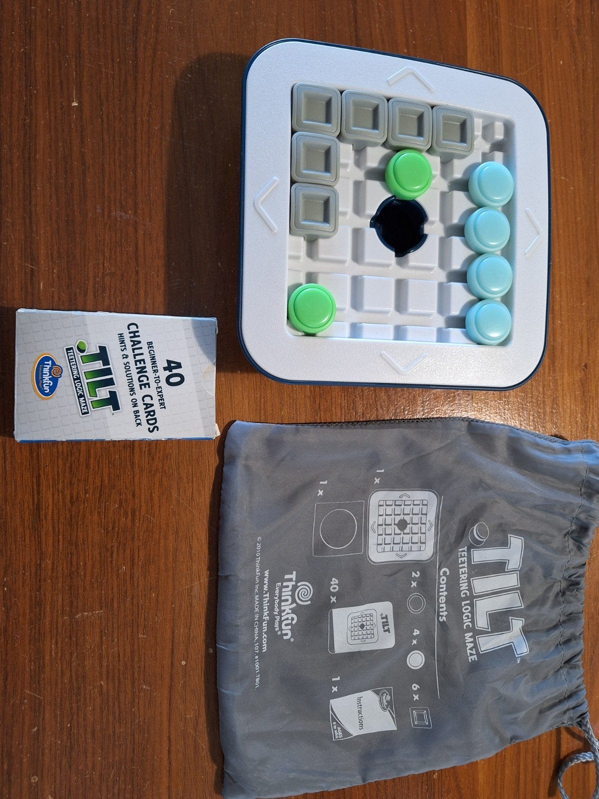 ThinkFun Tilt Teetering Logic Maze - Zo goed als nieuw, Ophalen of Verzenden