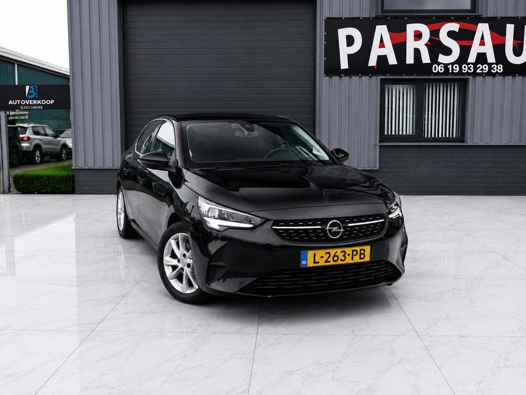 Opel Corsa 1.2 Elegance Navi+Carplay+Automaat, Auto's, 101 pk, Gebruikt, Euro 6, Origineel Nederlands