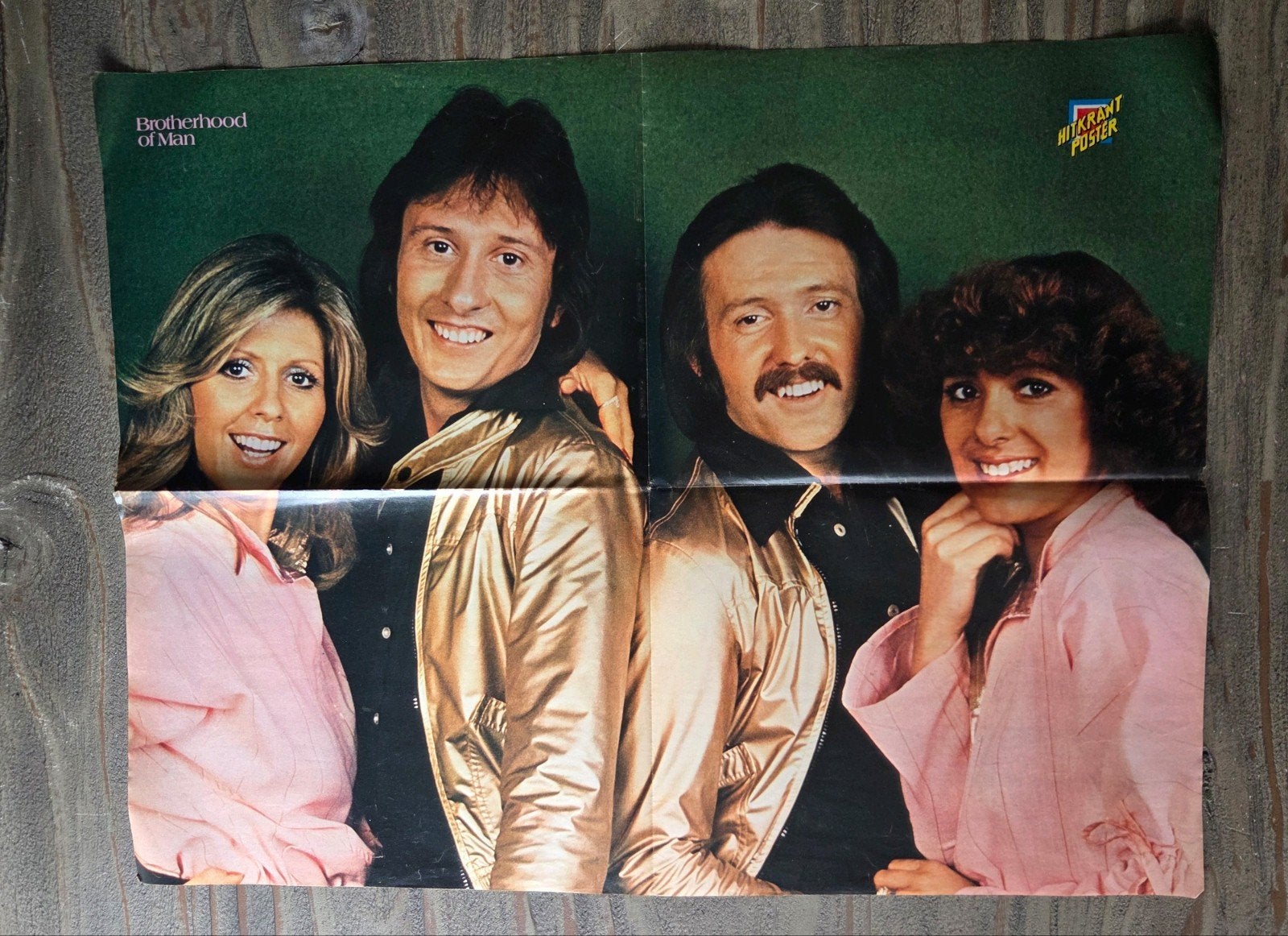 Poster van Brotherhood of Man, Ophalen of Verzenden, Zo goed als nieuw, A1 t/m A3, Muziek