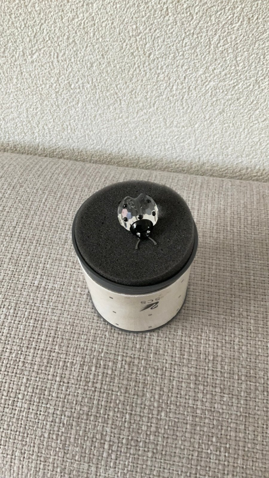 Swarovski lieveheersbeestje, Ophalen of Verzenden, Zo goed als nieuw