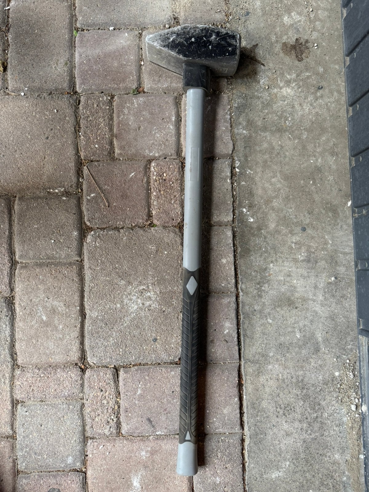 Voorhamer met fibersteel 5 kg, Ophalen, Gebruikt