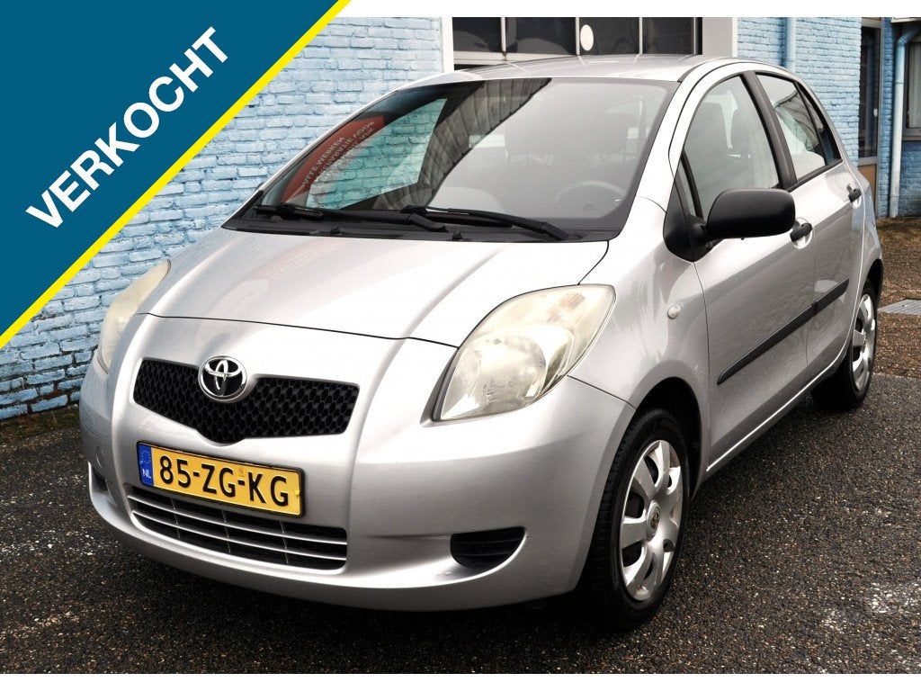 Toyota Yaris 1.0 VVTi Spirit 5deurs (bj 2008), Gebruikt, Origineel Nederlands, Bedrijf, Handgeschakeld