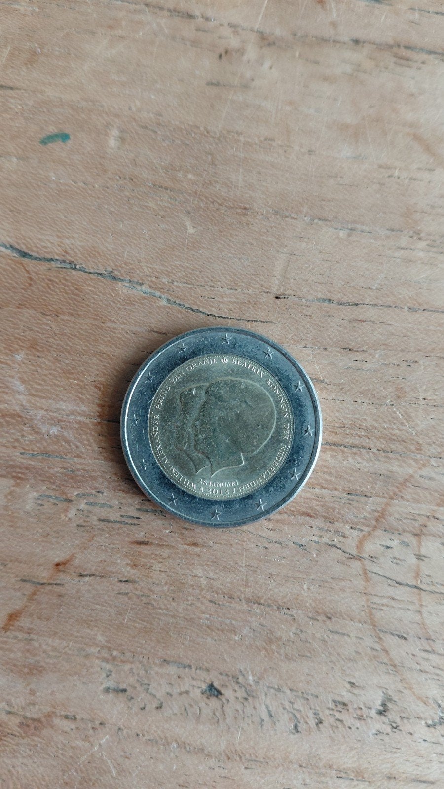 2 Euro munt Willem-Alexander & Beatrix dubbelportret, Ophalen of Verzenden, Koningin Beatrix, Euro's, Losse munt